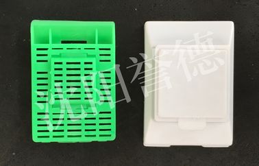 中国 カセット、適度な緑の病理学カセット設計を処理する大型のティッシュ サプライヤー