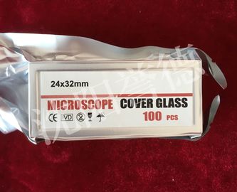 中国 実験室の教育器械のための使い捨て可能な顕微鏡のスライドの保護ガラス 代理店